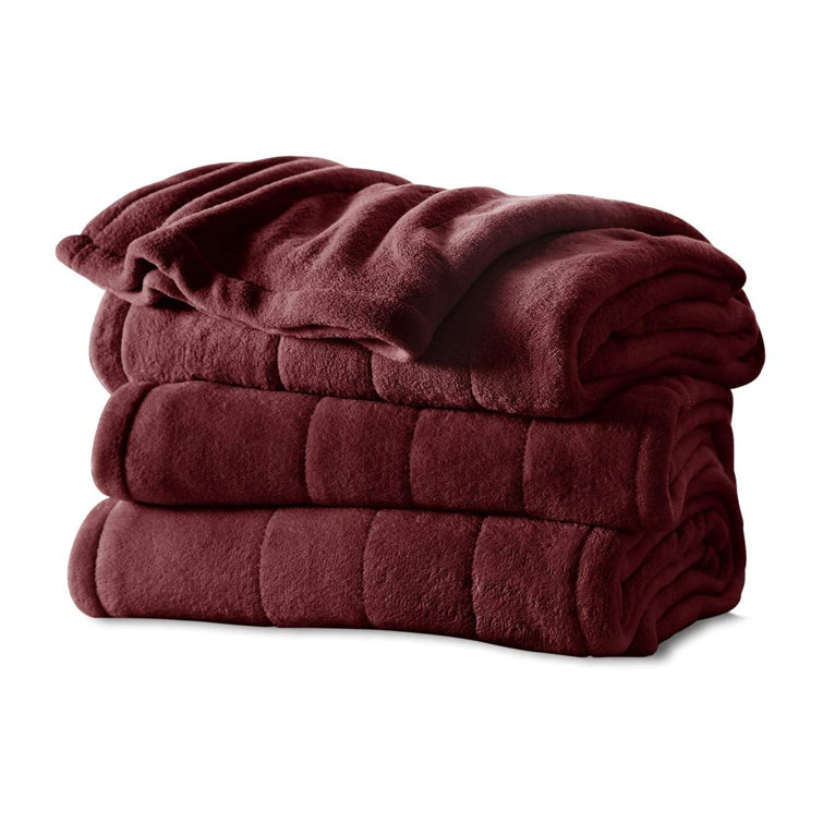 Sunbeam throw heated discount blanket